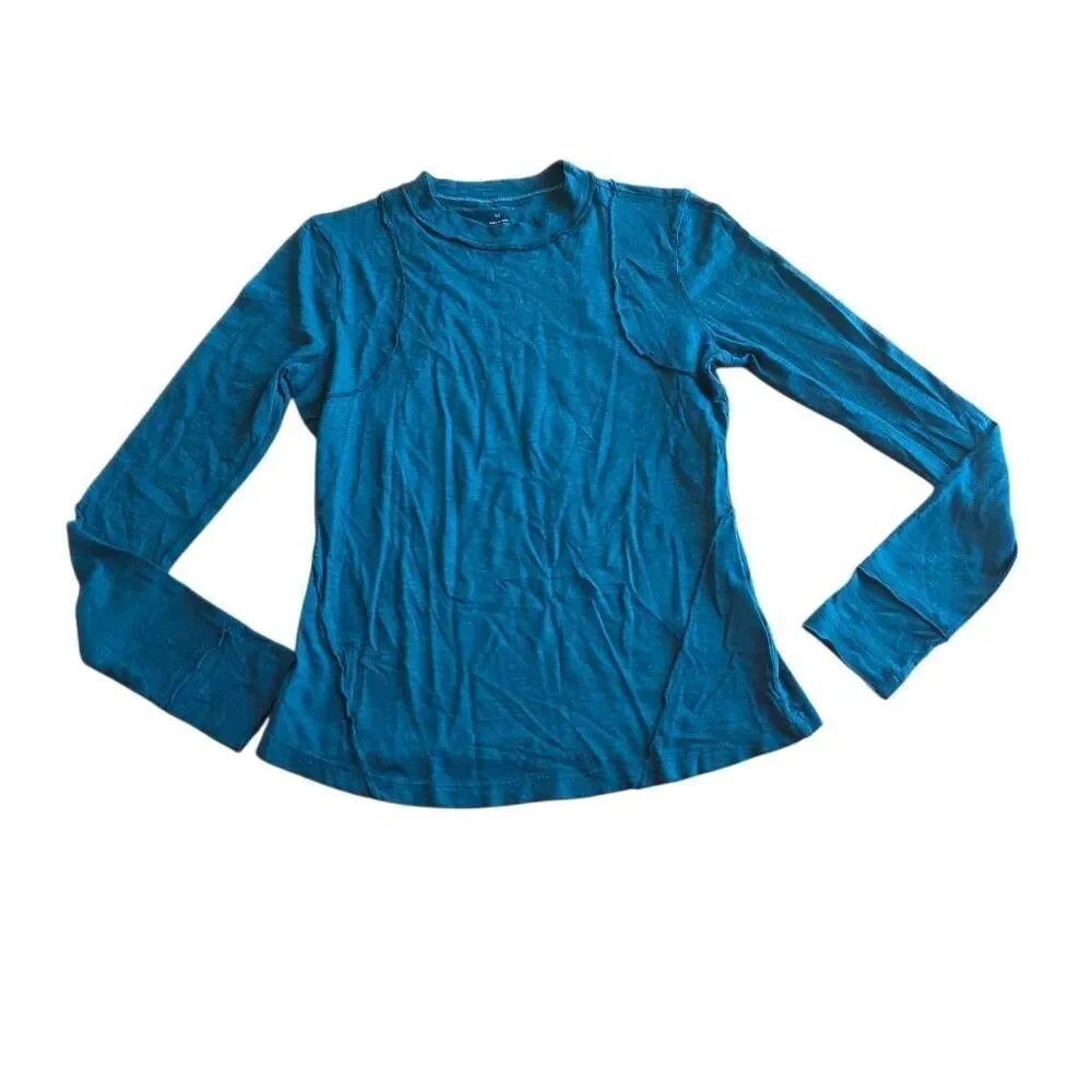 Anthropologie pilcro womens Sz XS green long sleeve top